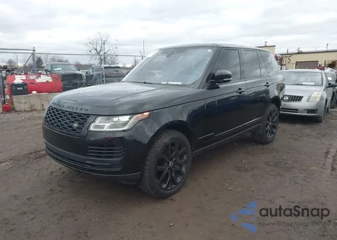 2019 Land Rover Range Rover 3.0L V6 Supercharged Hse из США, поврежденный, VIN SALGS2SV8KA533961
